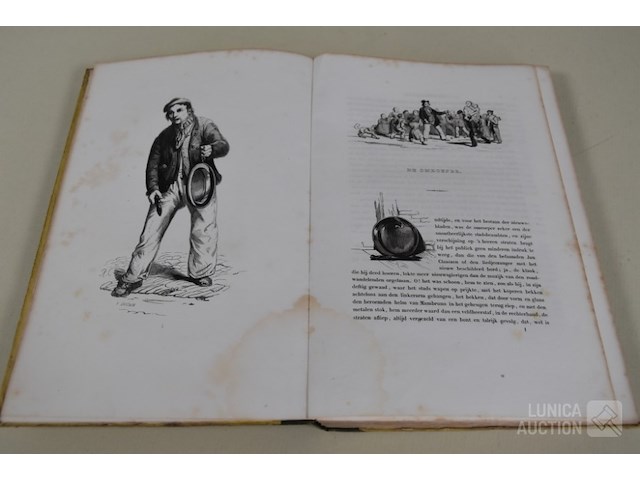 Oude gravures, thema klederdracht - afbeelding 10 van  12