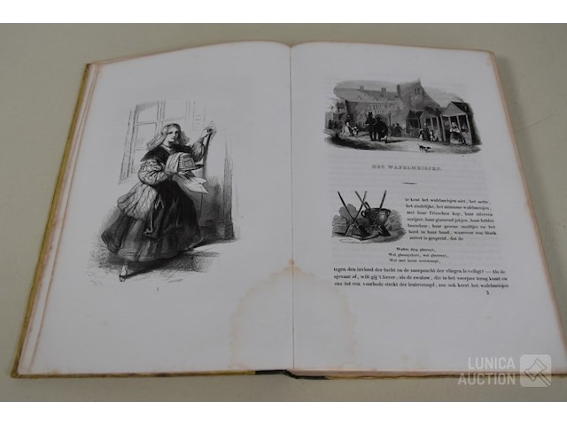 Oude gravures, thema klederdracht - afbeelding 11 van  12
