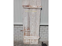 Oude houten deur 182x66cm - afbeelding 1 van  1