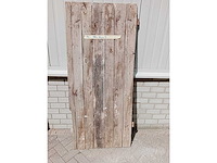 Oude houten deur 182x88cm - afbeelding 1 van  1