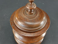Oude houten tabakspot - afbeelding 3 van  5
