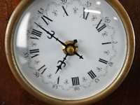 Oude houten tafelklok - afbeelding 3 van  5