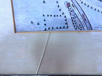 Oude kaart aernhem - afbeelding 4 van  5