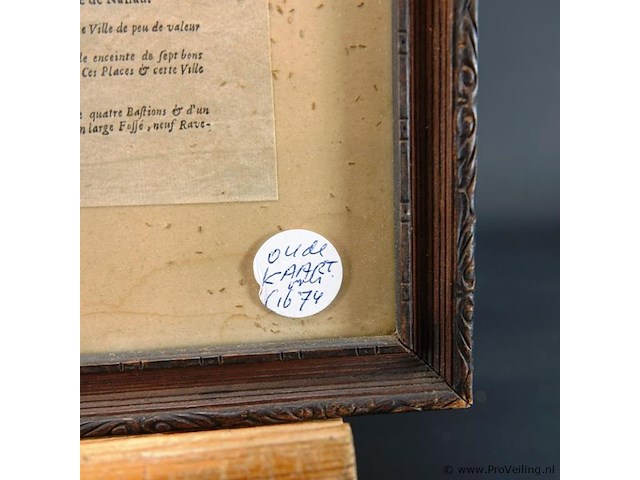 Oude kaart griethuysen - afbeelding 4 van  5