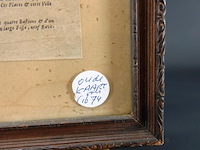 Oude kaart griethuysen - afbeelding 4 van  5