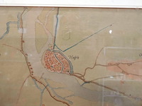 Oude kaart hasselt - afbeelding 3 van  5