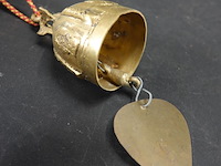 Oude koper/messing bel - afbeelding 3 van  5