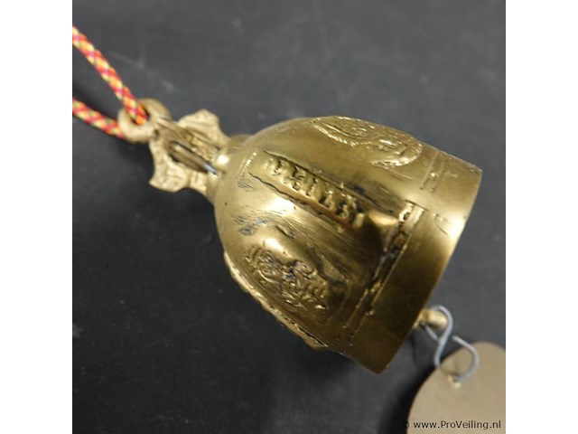 Oude koper/messing bel - afbeelding 5 van  5