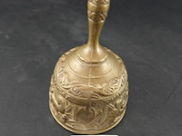 Oude koper/messing tafelbel - afbeelding 2 van  5