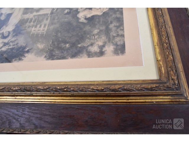 Oude litho - afbeelding 4 van  5