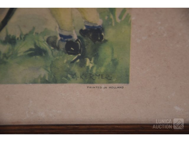 Oude litho - afbeelding 3 van  5