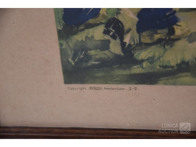 Oude litho - afbeelding 4 van  5