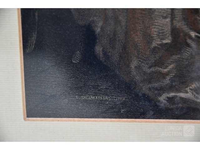 Oude litho - afbeelding 3 van  4