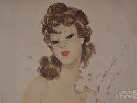 Oude litho - afbeelding 3 van  4