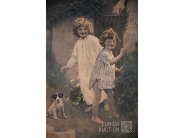 Oude litho - afbeelding 2 van  7