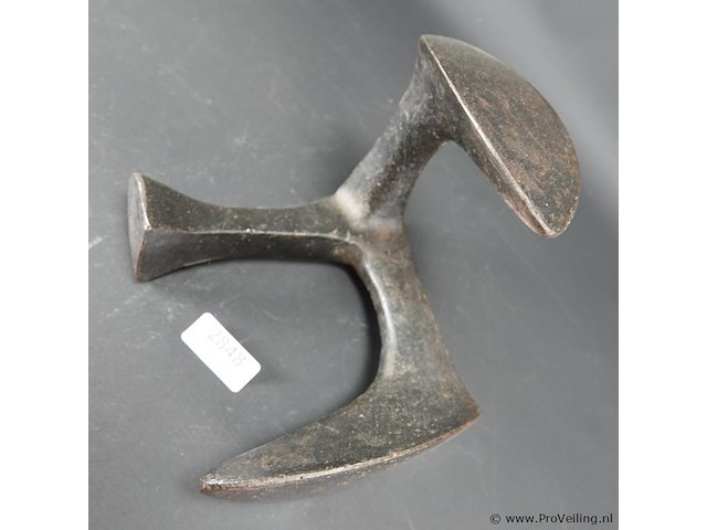 Oude massief ijzeren leest - afbeelding 3 van  5