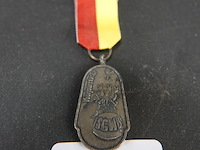 Oude medaille - afbeelding 1 van  3