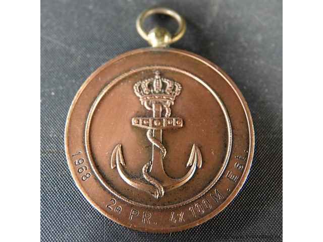 Oude medaille - afbeelding 2 van  3