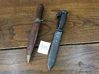 Oude messen in schede 2st - afbeelding 1 van  3