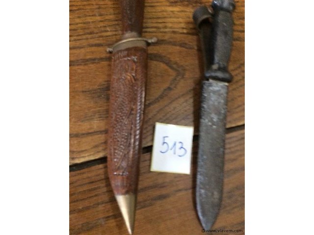 Oude messen in schede 2st - afbeelding 2 van  3