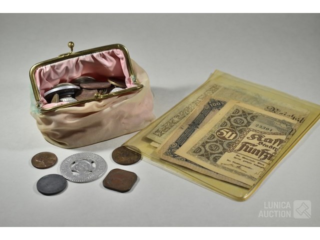 Oude munten en biljetten - afbeelding 1 van  16