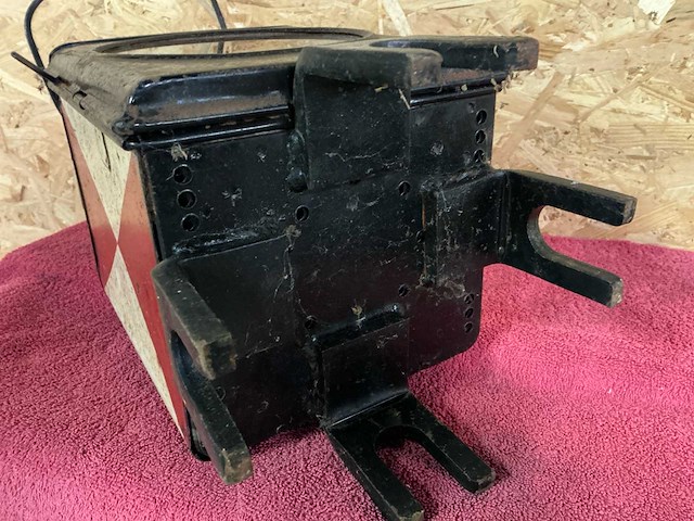 Oude petroleumlamp spoorwegen - afbeelding 6 van  7