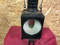 Oude petroleumlamp spoorwegen - afbeelding 7 van  7