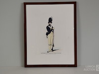 Oude prent - afbeelding 3 van  3