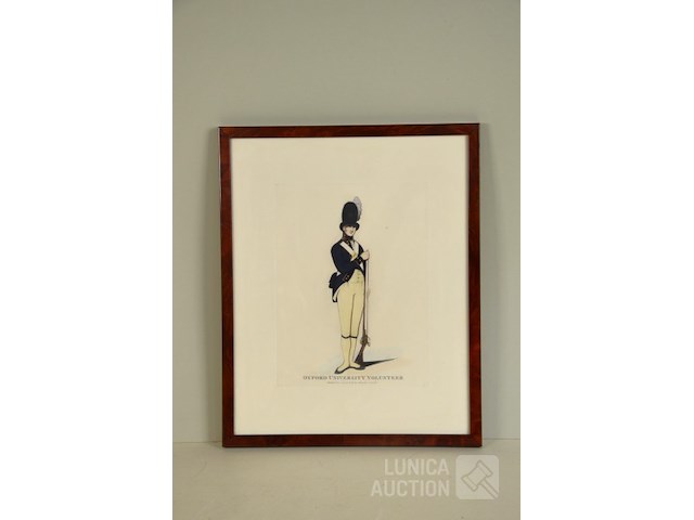 Oude prent - afbeelding 1 van  3