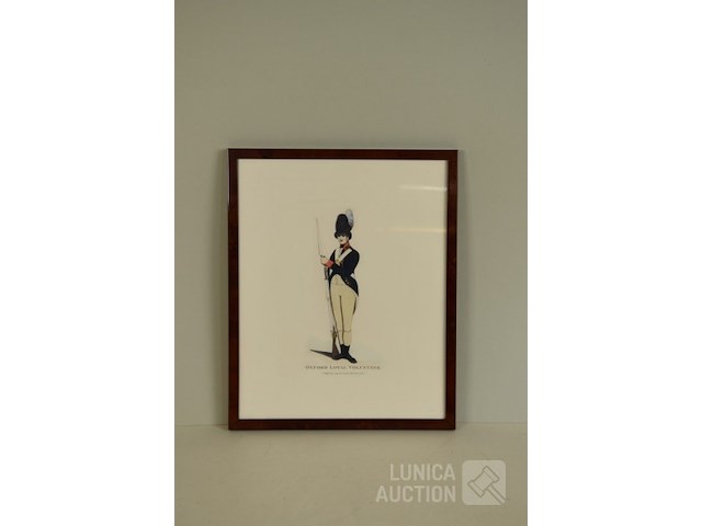 Oude prent - afbeelding 3 van  3