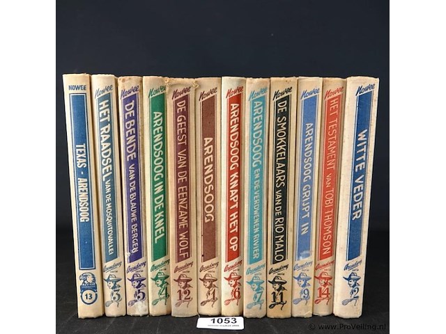 Oude serie arendsoog boeken - afbeelding 1 van  5