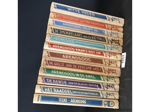 Oude serie arendsoog boeken - afbeelding 2 van  5