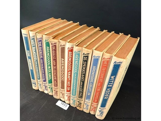 Oude serie arendsoog boeken - afbeelding 3 van  5