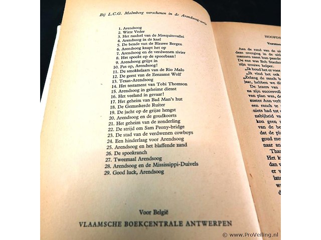 Oude serie arendsoog boeken - afbeelding 5 van  5