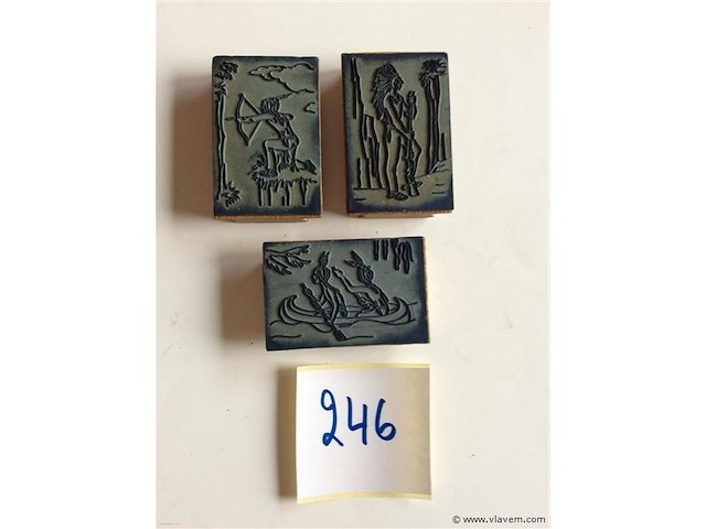 Oude stempels - afbeelding 1 van  2