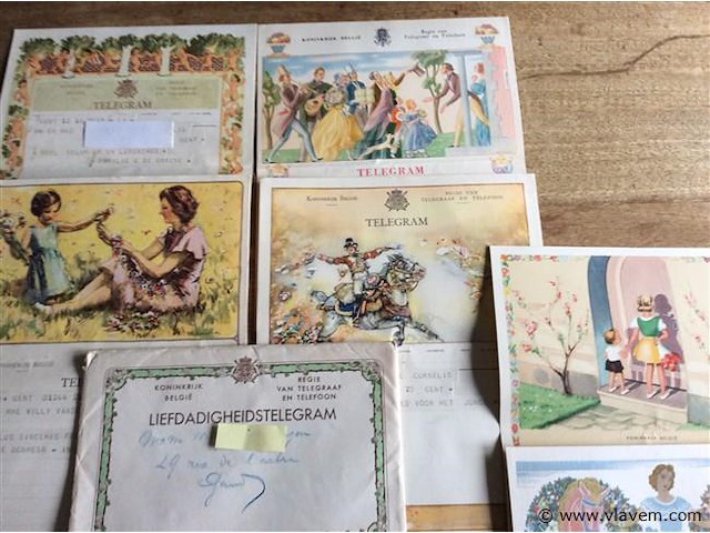 Oude telegrammen - afbeelding 2 van  3