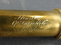 Oude telescopische verrekijker - afbeelding 3 van  5