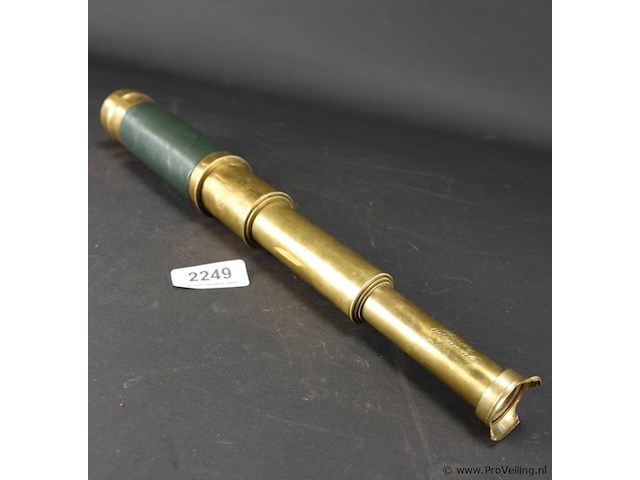 Oude telescopische verrekijker - afbeelding 5 van  5