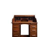 Ouderwetse secretaire – hout - afbeelding 1 van  2