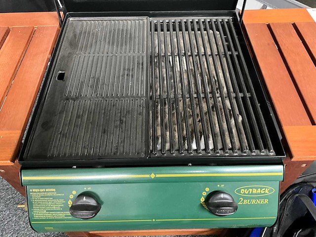 Outback 2 burner gasbarbecue - afbeelding 3 van  5