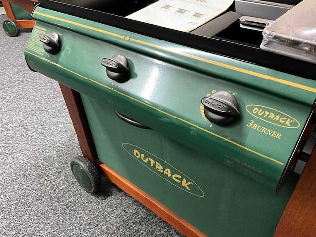 Outback 3 burner gasbarbecue - afbeelding 5 van  6