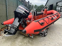 Outboard rib - 520 - rubberboot met trailer en 60 pk mercury motor