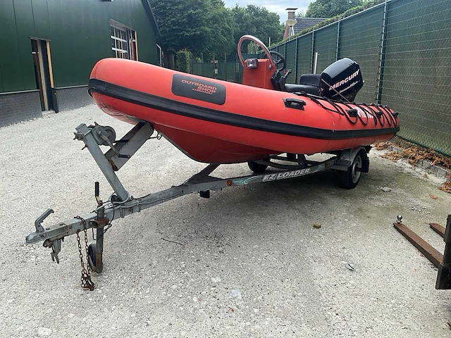 Outboard rib - 520 - rubberboot met trailer en 60 pk mercury motor - afbeelding 21 van  21