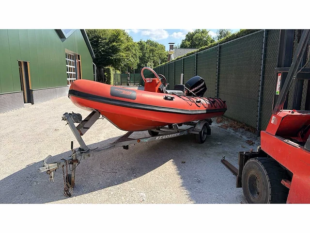 Outboard rib - 520 - rubberboot met trailer en 60 pk mercury motor - afbeelding 18 van  21