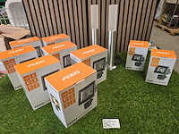 Outdoor floodlight met bewegingssensor perel, partij - afbeelding 1 van  8