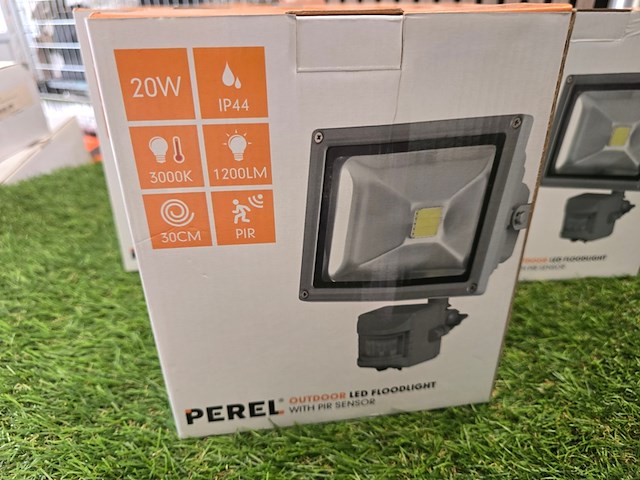 Outdoor floodlight met bewegingssensor perel, partij - afbeelding 2 van  8