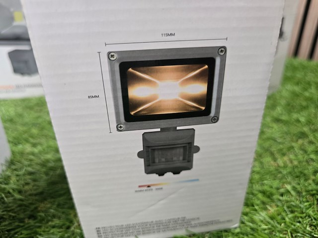 Outdoor floodlight met bewegingssensor perel, partij - afbeelding 6 van  8