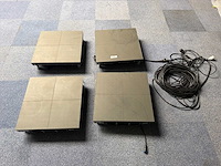 Outdoor full color led display panelen sco-4.8 met bekabeling (4x) - afbeelding 1 van  5