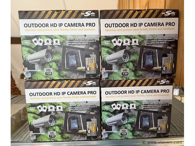 Outdoor hd ip camera pro mr. safe, 9 stuks - afbeelding 1 van  2