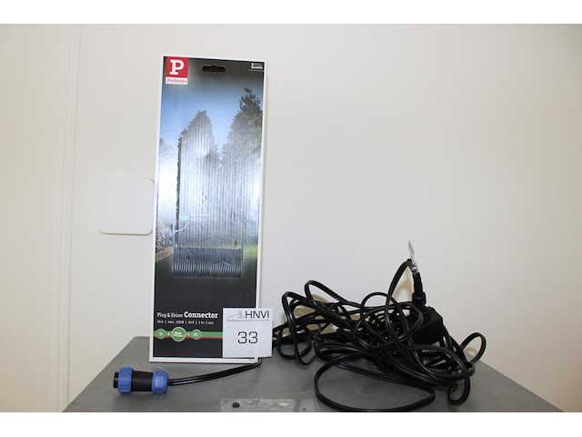 Outdoor kabel paulmann met plug shine connector. lengte 10 meter. - afbeelding 1 van  3